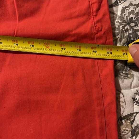 Gorgeous coral colour skinny crop pant - Picture 6 of 8